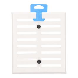 Fepre Rejilla regulable aluminio blanco 17x19 cm Fepre Rejilla regulable aluminio blanco 17x19 cm