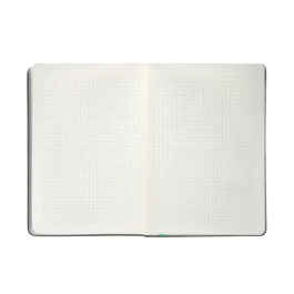 Antartik Cuaderno A4 Tapa Dura Hojas Cuadriculadas Gris y Turquesa 100 Hojas 80gr FSC
