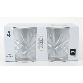 Set de 4 Vasos Volos 350 cc - La Mediterranea (12 Cajas) Set de 4 Vasos Volos 350 cc - La Mediterranea (12 Cajas)