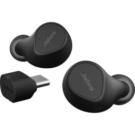 Jabra Evolve2 Buds USB-C UC Auriculares TWS True Wireless con Cancelación de Ruido Activa y Carga Inalámbrica
