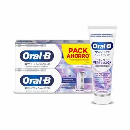 Oral-B 3D White Luxe Perfeccion Pasta Dental - Elimina Manchas en 3 Días, Sabor a Menta, 2 x 75 ml Precio: 7.58999967. SKU: B19RWKCZ9J