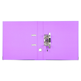Liderpapel Documenta Archivador de Palanca A4 Forrado PVC Rado con Compresor Metálico, Lomo 52 mm, Lila