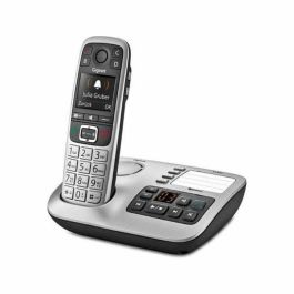 Gigaset E560A Teléfono fijo Plata con Contestador Automático, Gran Pantalla, Botones y Sonido Manos Libres Fuertes, Compatible Audífonos Precio: 106.99000048. SKU: B12NDYLYN9