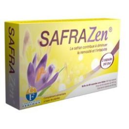 FENIOUX Safrazen 526mg - 60 Cápsulas. Ayuda a reducir nerviosismo, irritabilidad y mejorar el equilibrio emocional, sueño y humor. Precio: 24.4999997. SKU: B1GK2ECFLZ