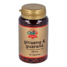 OBIRE Ginseng y Guaraná, Suplemento Energético y Vitalidad, 90 Cápsulas Precio: 9.6900001. SKU: B16G2BREXR