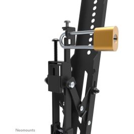 Neomounts WL35S-850BL18 - Soporte de pared inclinable para pantallas de 43-86 pulgadas, bloqueable, de acero, color negro