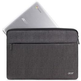 Acer Funda Protectora para Portátil de 15.6 Pulgadas Gris con Bolsillo Frontal