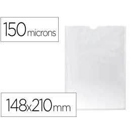 Q-connect Funda Portadocumentos Transparente DIN A5 150 micras PVC con Uñero 148x210 mm Precio: 5.50000055. SKU: B1BCT9C6JP