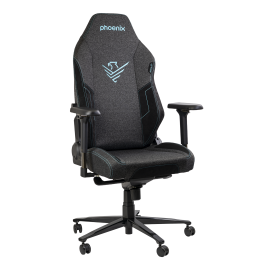 Phoenix technologies Silla Gaming Monarch XL Tela Terciopelo Ergonómica Ajustable Soporte Lumbar Reposacabezas Magnético Reposabrazos 4D Reclinación 165º