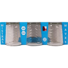 Set de 6 Vasos Mistral Waves 260 ml - La Mediterranea (12 Cajas) Set de 6 Vasos Mistral Waves 260 ml - La Mediterranea (12 Cajas)