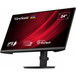 ViewSonic VG2408A-MHD Monitor 24" FHD IPS 1920x1080 5ms 100Hz HDMI VGA DP Altavoces Pivotable Negro