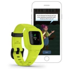 Garmin vivofit jr. 3 Camo Green, Monitor de actividad física para niños, Pantalla a color, Sumergible