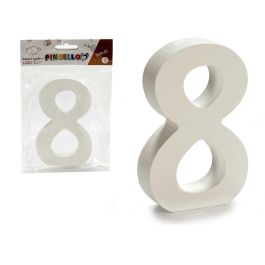 Número 8 madera blanco 2x11 cm - Pincello (24 Unidades) Número 8 madera blanco 2x11 cm - Pincello (24 Unidades) Precio: 16.50000044. SKU: B1KAWTB7JD