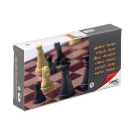 Cayro Juego de ajedrez y damas magnético de 16x16 cm. Ideal para 2 jugadores. Material: Plástico. Recomendado a partir de 7 años Precio: 6.80504. SKU: S2400949