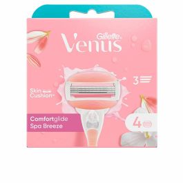 Gillette Venus Comfortglide Spa Breeze - Recambios de cuchillas de afeitar para mujer con 3 cuchillas y gel, 4 unidades Precio: 13.50000025. SKU: B1B7Z892F5