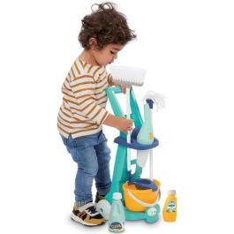 Ecoiffier Carro de Limpieza Juguete Infantil Completo con Escoba, Cubo, Aspirador, 2 Botellas y 8 Accesorios para Niños 3+ años Ecoiffier Carro de Limpieza Juguete Infantil Completo con Escoba, Cubo, Aspirador, 2 Botellas y 8 Accesorios para Niños 3+ años