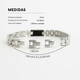 Pulsera Hombre Radiant RH000284 Plateado Pulsera Hombre Radiant RH000284 Plateado