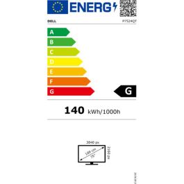 Pantalla Táctil Interactiva Dell P7524QT 75"