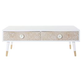 Mueble de TV DKD Home Decor Blanco Abeto Marrón claro (120 x 65 x 42 cm) Precio: 249.58999967. SKU: S3015917