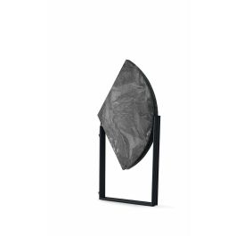 Mesa de comedor redonda YAPRAK para 4 personas - Antracita - 100 x 100 x 72 cm - MEN8683342538817