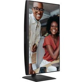 AOC U27E4CV Monitor 27 Zoll 4K UHD LED IPS, 3840x2160, 60Hz, USB-C (90W PD), HDMI 2.0, DisplayPort 1.4, RJ45, USB Hub, Negro