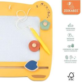 Woomax Pizarra Mágica de Madera con Diseño de Animales para Niños de 3 a 10 Años