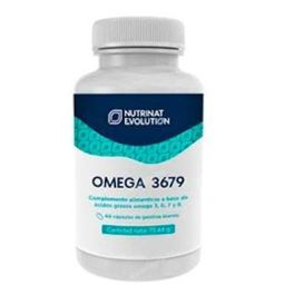 Nutrinat Evolution Omega 3679 60 Cápsulas | Ácidos Grasos Omega 3 (650mg EPA/DHA), Omega 6, Omega 9, Omega 7 | Soporte Cardiovascular y Cognitivo Precio: 23.8900002. SKU: B1349ERTXH