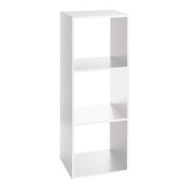 5Five Estantería de Madera Blanca para 3 Cajas Organizadoras 100,5 x 34,4 x 32 cm Precio: 37.50000056. SKU: S7904593