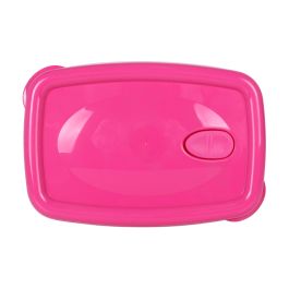 Dem Fiambrera Hermética Rectangular de 2 L Apta para Microondas (12 Unidades)