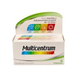 Multicentrum Adulto 90 Comprimidos Multivitamínico con Vitaminas y Minerales para Adultos y Adolescentes Precio: 41.5000003. SKU: B1CSCE3PCA