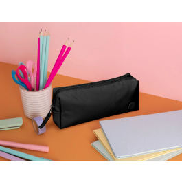 Antartik Estuche Portatodo Basic Pack 1 Compartimento Negro 80x210x55 mm