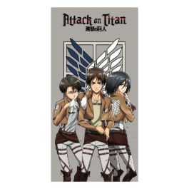 Toalla microfibra attack on titan 70.0 x 140.0 x cm