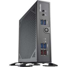 Shuttle DS50U7 Mini PC Barebone Intel Core i7-1355U 13ª Gen DDR5 64GB PCIe NVMe UHD Graphics Negro