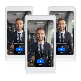 Ubiquiti UA-Intercom-Viewer-3 Intercom Viewer con pantalla táctil de 5", Blanco, Pack de 3 unidades