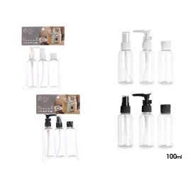 Arte Regal Set 3 Piezas Viaje Surtidos Color Blanco y Negro Plástico 100ml Cada Una Precio: 23.50000048. SKU: B1J2NNKXC5