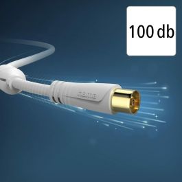 HAMA Cable Antena M-H 100db 1,5m TEC