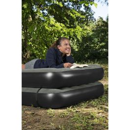 Bestway Airbed Tritech™ Connect and Rest™ Cama Hinchable 3 en 1 - Individual, Elevada o King Size - 188x99x25 cm - Soporta 150 kg