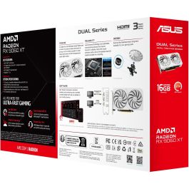 ASUS RX 9060 XT 16GB DUAL GDDR6 white