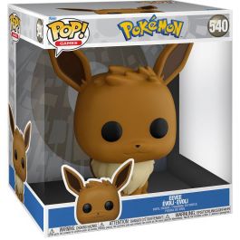 FUNKO Figura POP Pokémon Eevee 25cm de Vinilo en Caja Regalo con Ventana