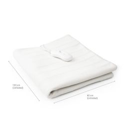 Calientacamas Eléctrico Individual Krewarm InnovaGoods 60 W 80 x 150 cm Blanco Calientacamas Eléctrico Individual Krewarm InnovaGoods 60 W 80 x 150 cm Blanco