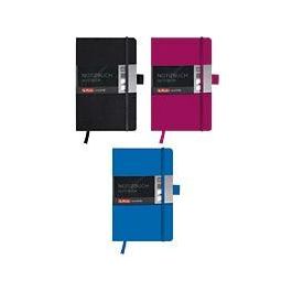 Herlitz my.book A5 Notizbuch kariert 96 Bl. con Leseband azul