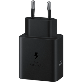 Samsung EP-T4511 Cargador Rápido 45W Power Adapter con Cable USB-C Super Fast Charging 2.0 y Power Delivery 3.0 Negro