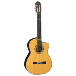 Takamine EH5 E/A Classic Hirade Cutaway Guitarra Clásica - Natural