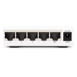 Axis D8004 Switch PoE no gestionable 4 puertos 10/100 Mbps, plug & play para red y alimentación centralizada en pequeños sistemas