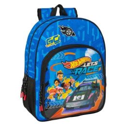 Safta Mochila Adaptable a Carro Hot Wheels Let's Race 420x330x140 mm