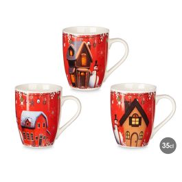 Taza Navidad Roja Casas Surtidos 350Ml Krist+ 8X10CM (36 Unidades) Precio: 60.5. SKU: B1CYJEHNE4