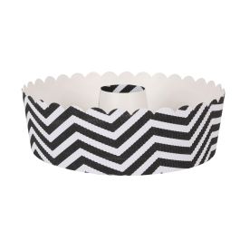 Quttin Set de 4 Moldes para Horno Savarin, 18x6 cm (12 Unidades)