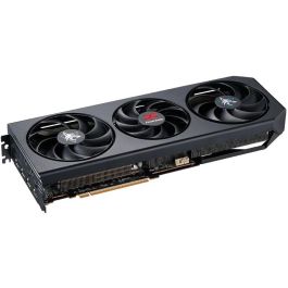 PowerColor RX 9070 Hellhound OC 16GB GDDR6 3 Ventiladores Enfriamiento Activo PCI Express 5.0