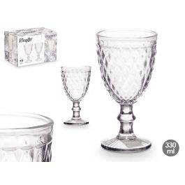 Copa Diamante Transparente 330 ml Vivalto - Vidrio 8.8x16.7x8.8 cm (24 Unidades) Precio: 40.49999954. SKU: B18HJZB5XF