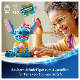 LEGO Disney Stitch 43249 Lilo & Stitch Set de Construcción con Figura y Accesorios